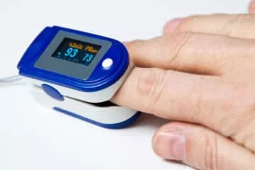 Pulsoxymeter – Fingerpulsoximeter zur Messung der Sauerstoffsättigung